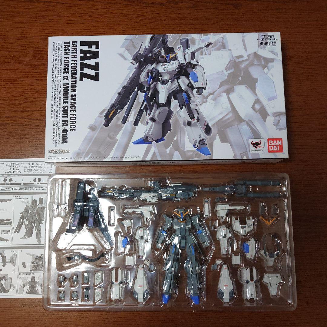 ROBOT魂　FAZZ THE ROBOT SPIRITS (Ka signature) < SIDE MS > FAZZ | TAMASHII WEB