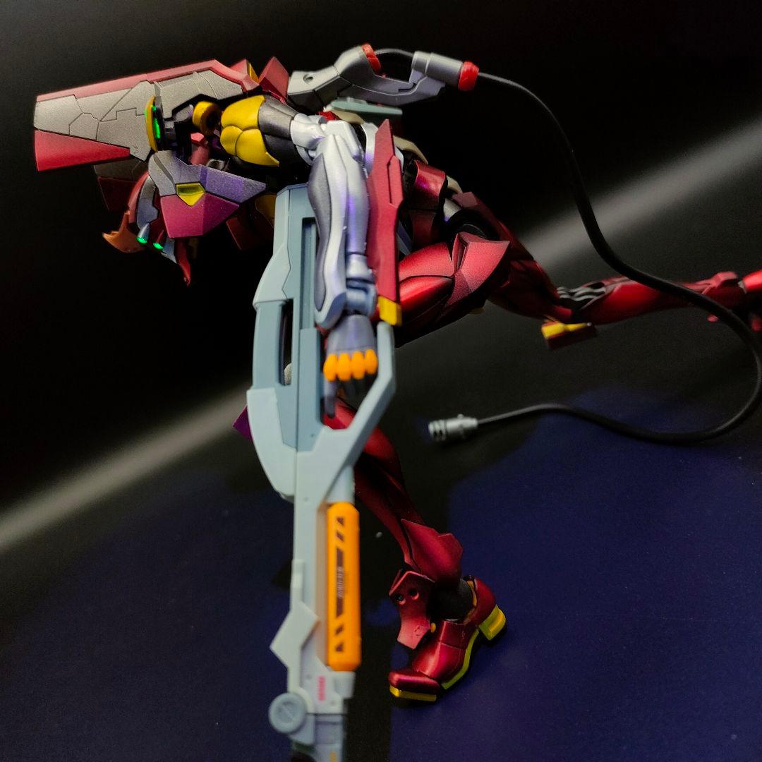 エヴァンゲリオン 弐号機 RG ESVシールド装備 アスカ 【全塗装完成