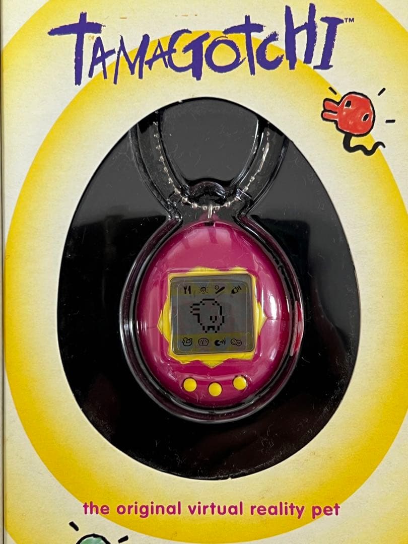 たまごっち 海外版 英語版 初代 ピンク 逆輸入 新品未使用 BANDAI