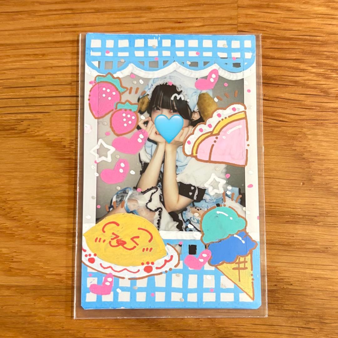 わ*や様 iON! 名雲めんま アニマルメイド ランチェキ デコチェキ
