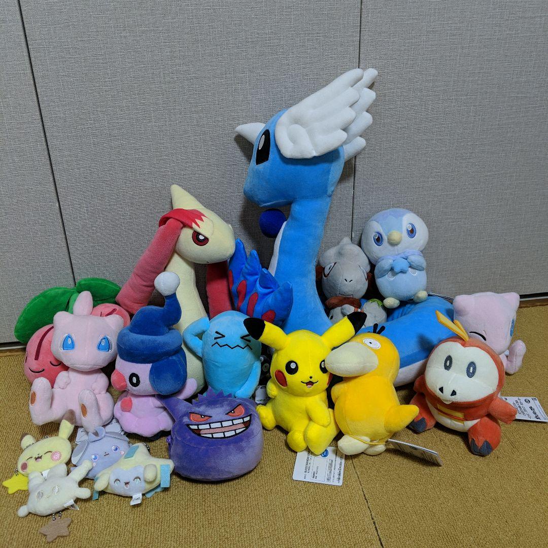 まとめ売り ポケモン ぬいぐるみ マスコット ピカチュウ ホゲータ ポケットモンスター もふぐっと つれてってぬいぐるみ～ピカチュウ