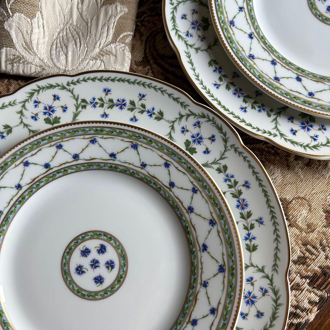 新品フランス製 Bernardaud マリーアントワネットが愛した花 ディナー