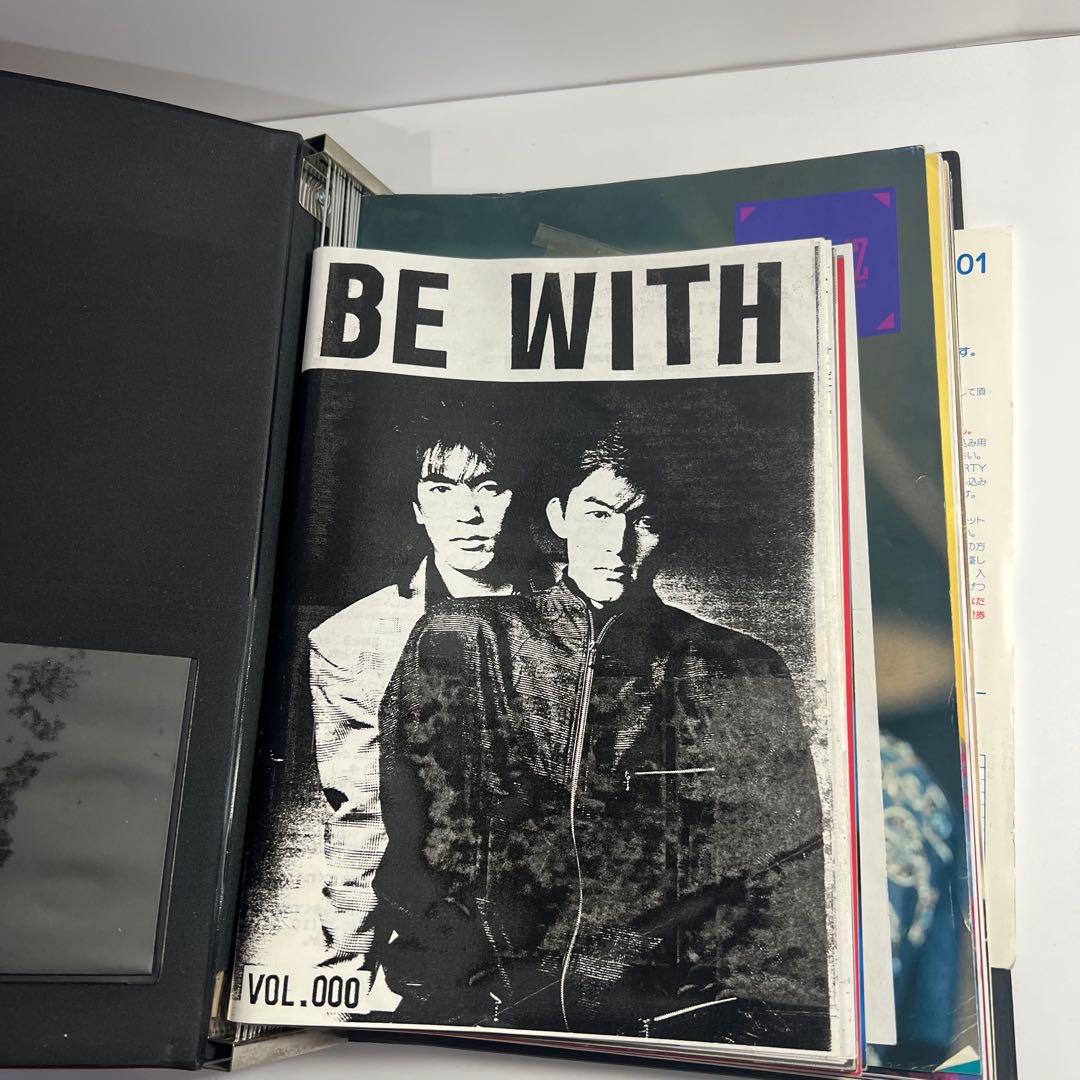 超希少】 B'z 会報 be with! VOL.001 松本孝弘 稲葉浩志 - メルカリ
