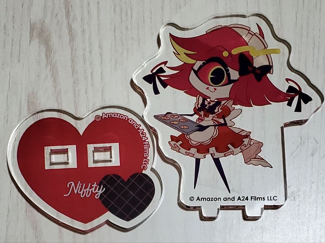ハズビン・ホテル アニメイトカフェ アクリルスタンド ニフティ - メルカリ