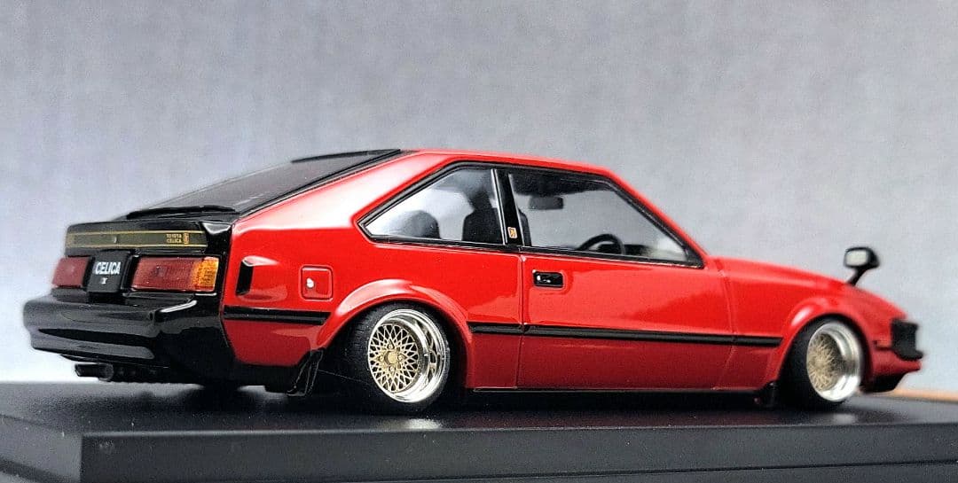 1/43　セリカXX改　2800GT　SSRメッシュ　アルミ製　深リム 1/43 セリカXX改 2800GT SSRメッシュ アルミ製 深リム - メルカリ