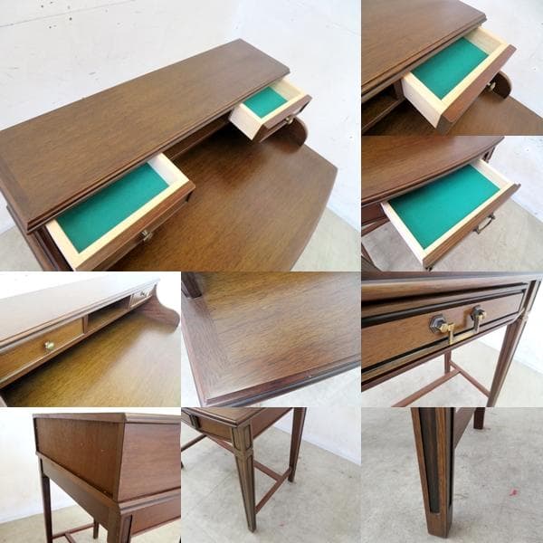 美品□マルニ木工□地中海ロイヤル□デスク72□18万円□クラシック