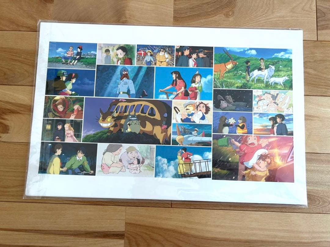 希少】スタジオジブリ アートフレームカレンダー 2006年〜2016年 宮崎