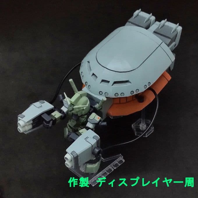 ガンダム ジオン鹵獲仕様 シャリアブル機 ブラウブロ型バックパック