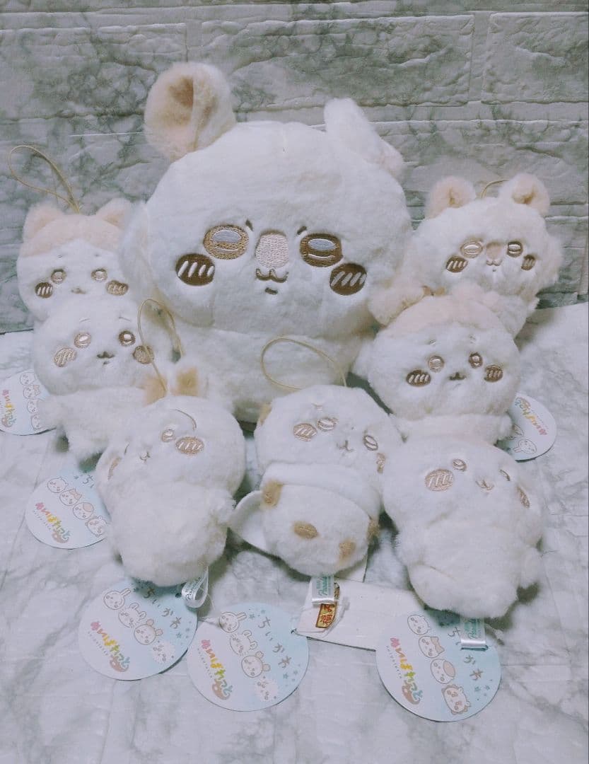 ちいかわ ぬいぱれっと〜ミルクいろ〜 ぬいぐるみ② モモンガ マスコット7点 ちいかわ】【Bモモンガ】ちいかわ ぬいぱれっと～ミルクいろ