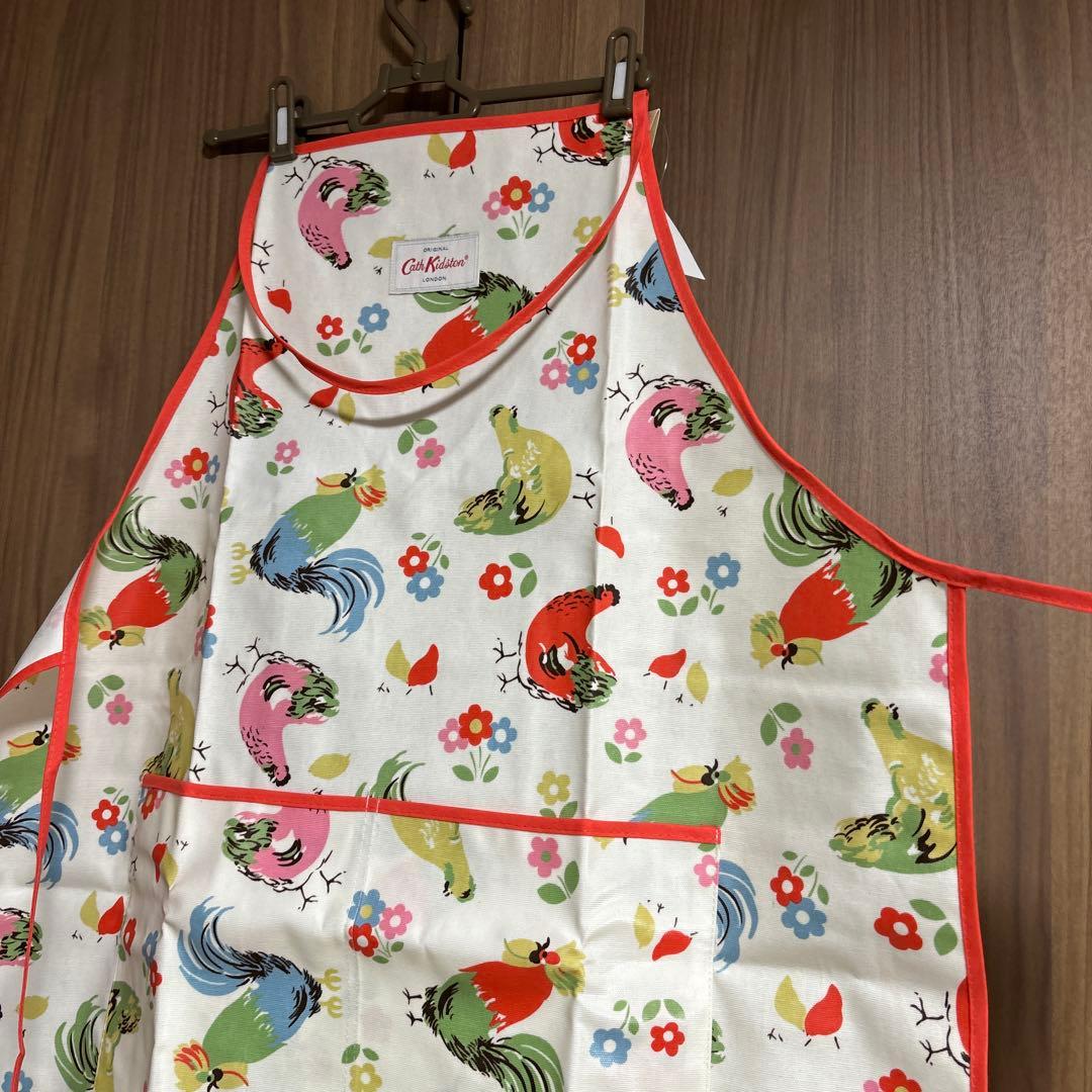 Cath Kidston エプロン 花と鳥ビニールコーティング☆新品未使用
