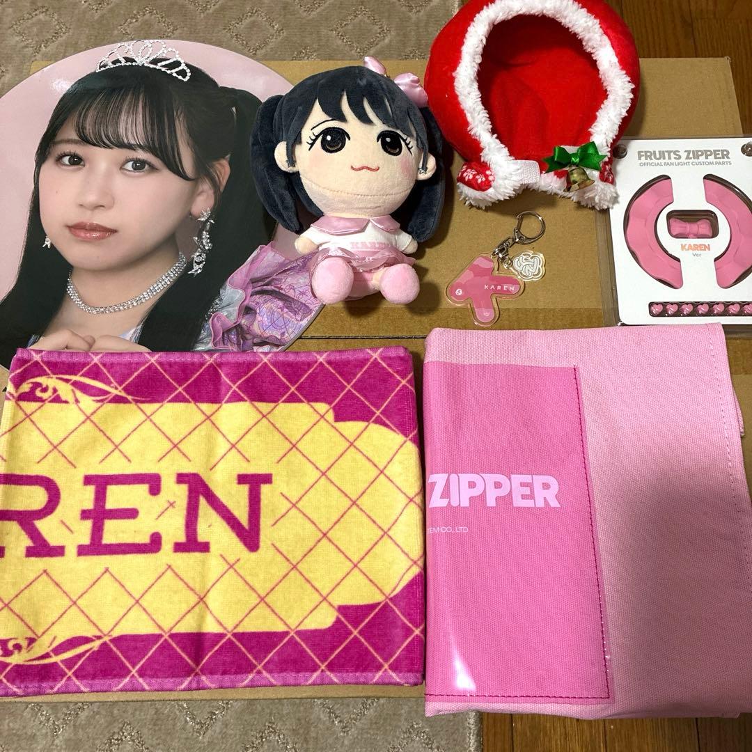 fruits zipper 松本かれん グッズ 7点 まとめ売り 一回のみ使用 - メルカリ