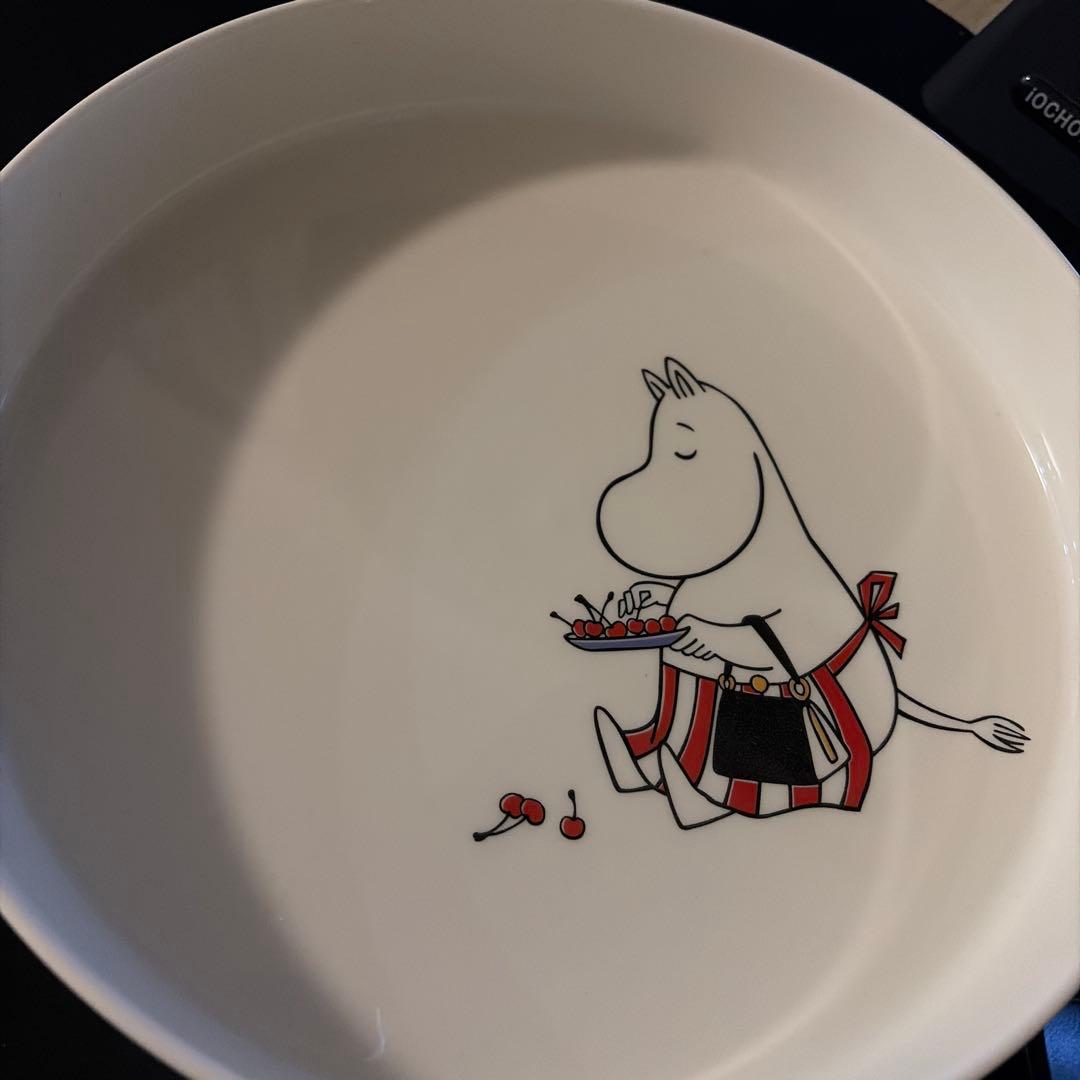 ムーミン　パイ皿　アラビア Moomin Arabia からのフェスティブ モーメント ムーミン パイ皿
