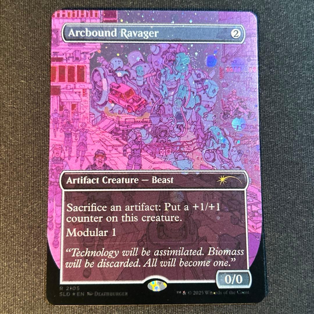 MTG 【ギャラクシーFoil】電結の荒廃者/Arcbound Ravager - メルカリ