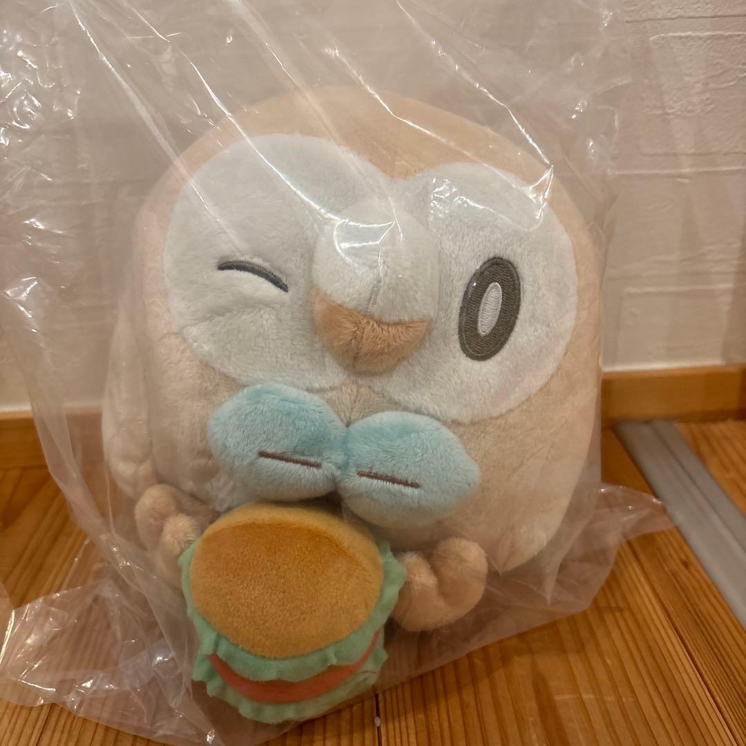 ポケモン ポケピース 一番くじ A賞 ゴンベぬいぐるみ C賞モクロー