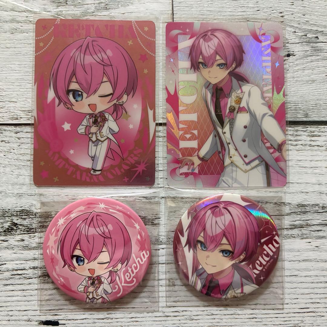 けちゃくん 3rd Anniversary ver. 缶バッジ＆コレカ4点セット - メルカリ