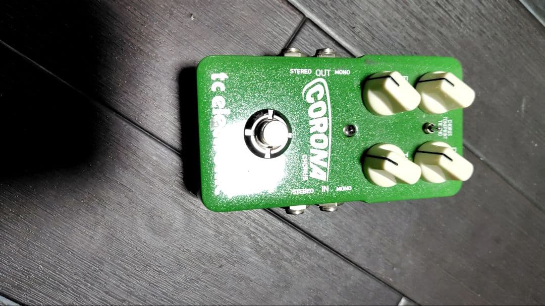 TC Electronic Corona ギターエフェクター TC Electronic / Corona コーラスの特徴と使い方などをレビュー。多彩