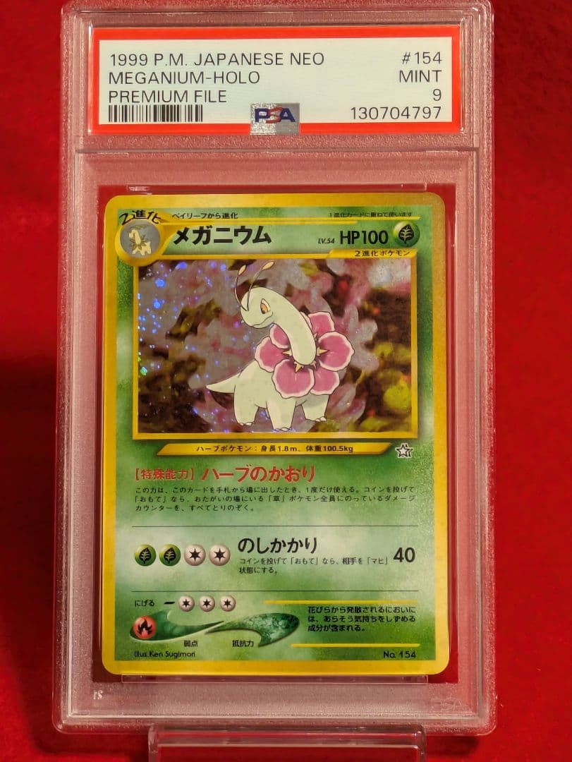 メガニウム_プレミアムファイル PROMO PSA9 メガニウム_プレミアムファイル PROMO PSA9 メガニウム_プレミアム