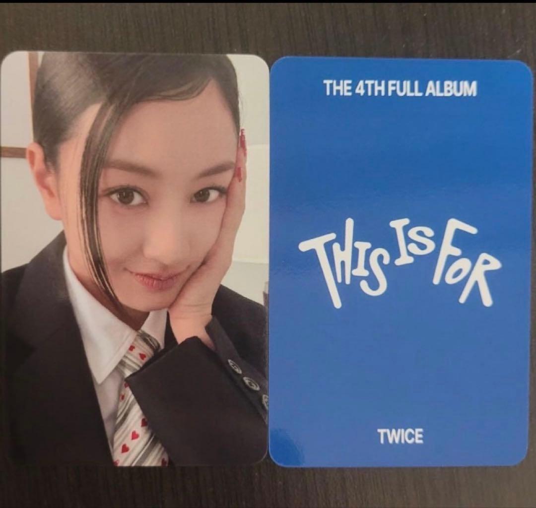 TWICE THIS IS FOR BDM 予約特典トレカ ジヒョ - メルカリ