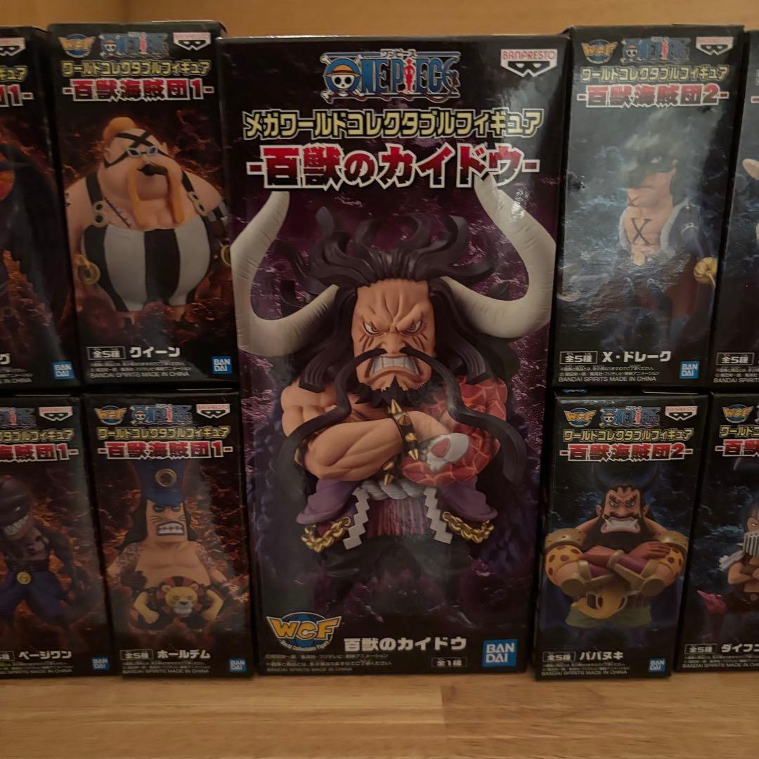 新品未開封 ワンピース 百獣海賊団 ワーコレ セミコンプセット