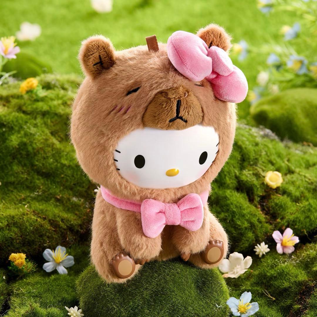 MINISO サンリオ カピバラ ぬいぐるみチャーム ハローキティ - メルカリ