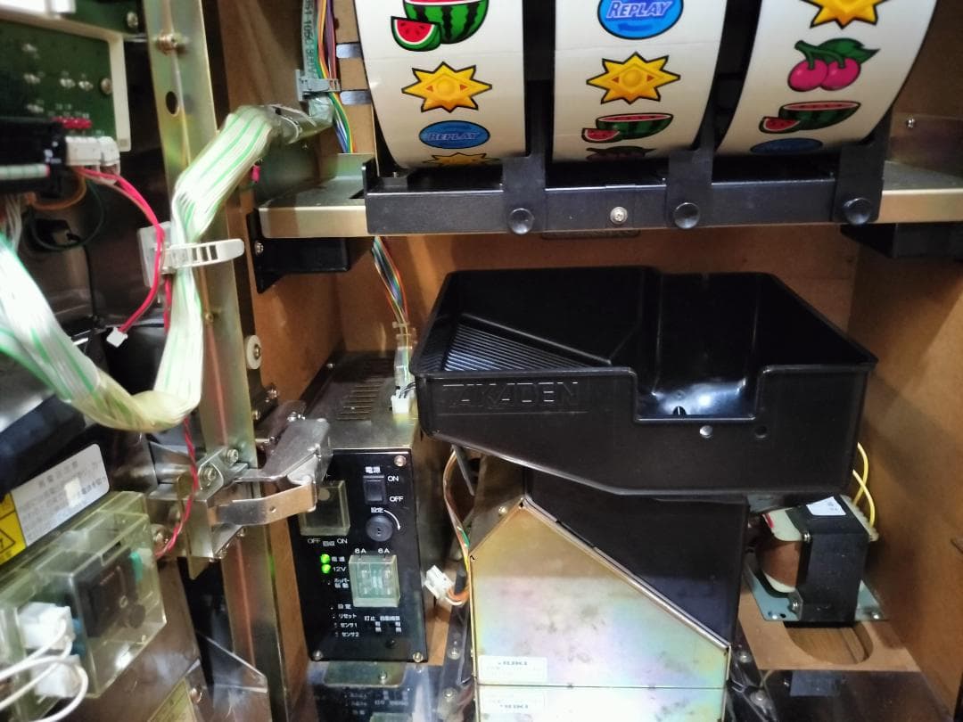 パチスロ実機】ロデオ☆ダブルチャレンジ【コイン不要機付】4号機