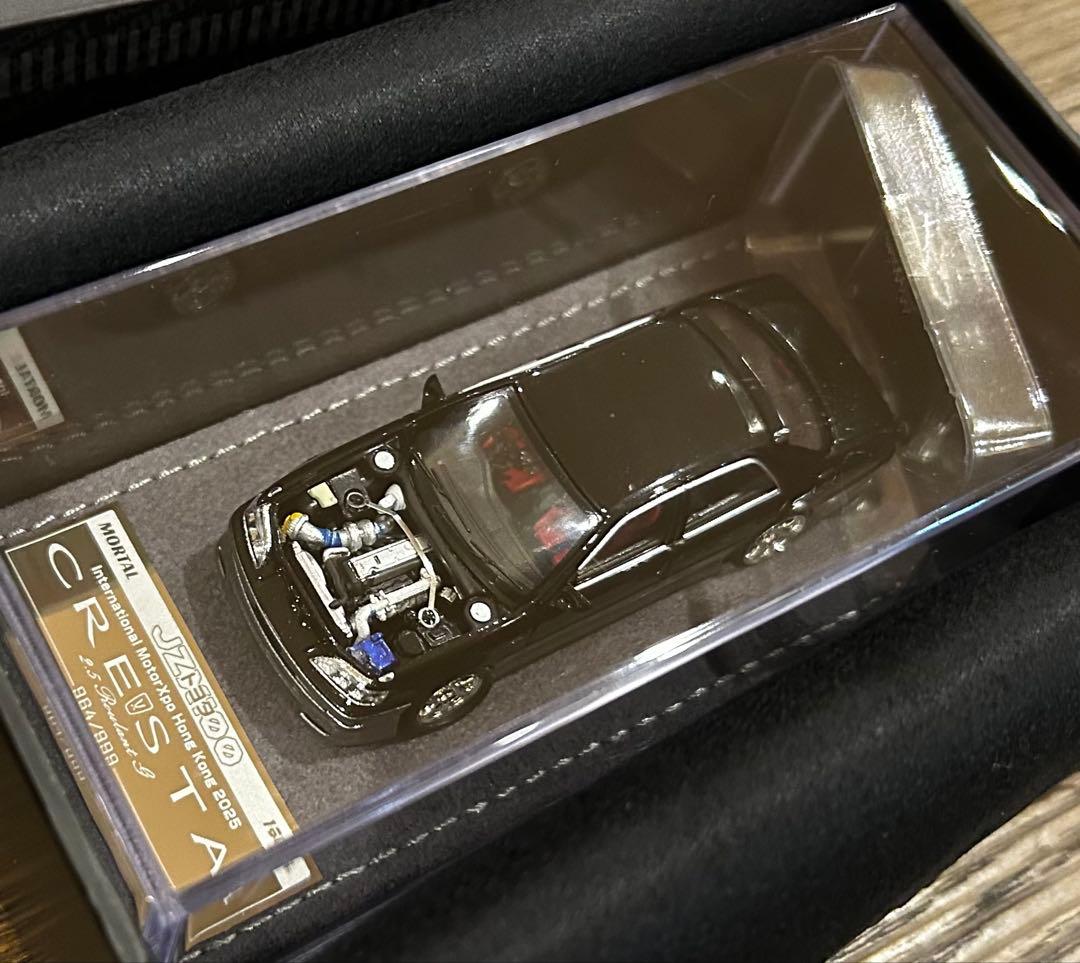 MORTAL 1/64 トヨタ クレスタ カスタム ドリ仕様 ブラック 黒 - メルカリ