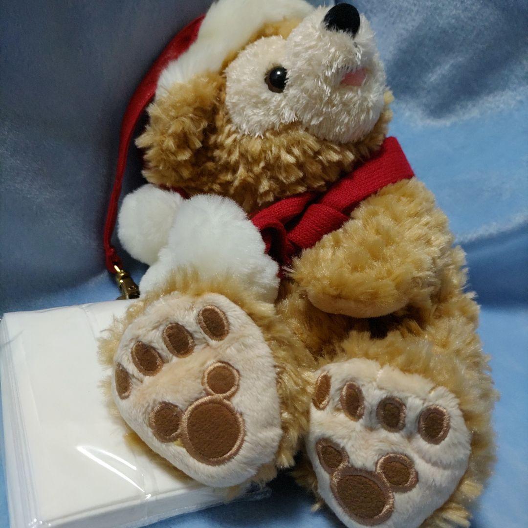 ダッフィー ディズニー 25周年 ぬいぐるみ ポーチ クリスマス - メルカリ