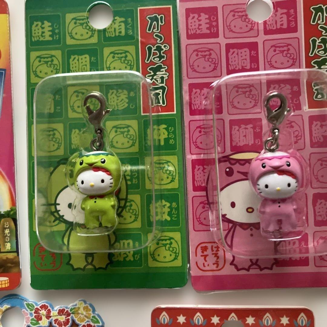 ハローキティ ファスナーマスコット＆ストラップ レア入り10個セット