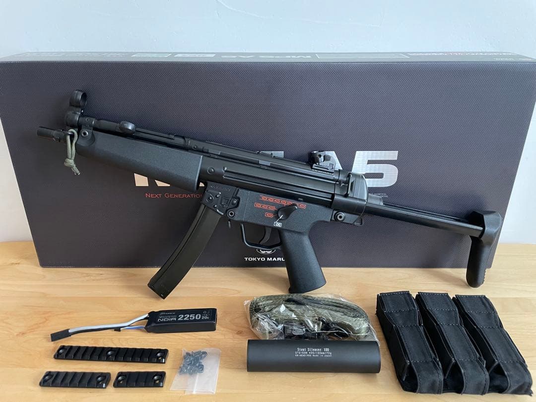 【6/13金まで期間限定出品】東京マルイ 次世代電動ガン MP5A5 他付属品 東京マルイ MP5SD6 次世代電動ガン | エアガン,ミリタリー用品専門