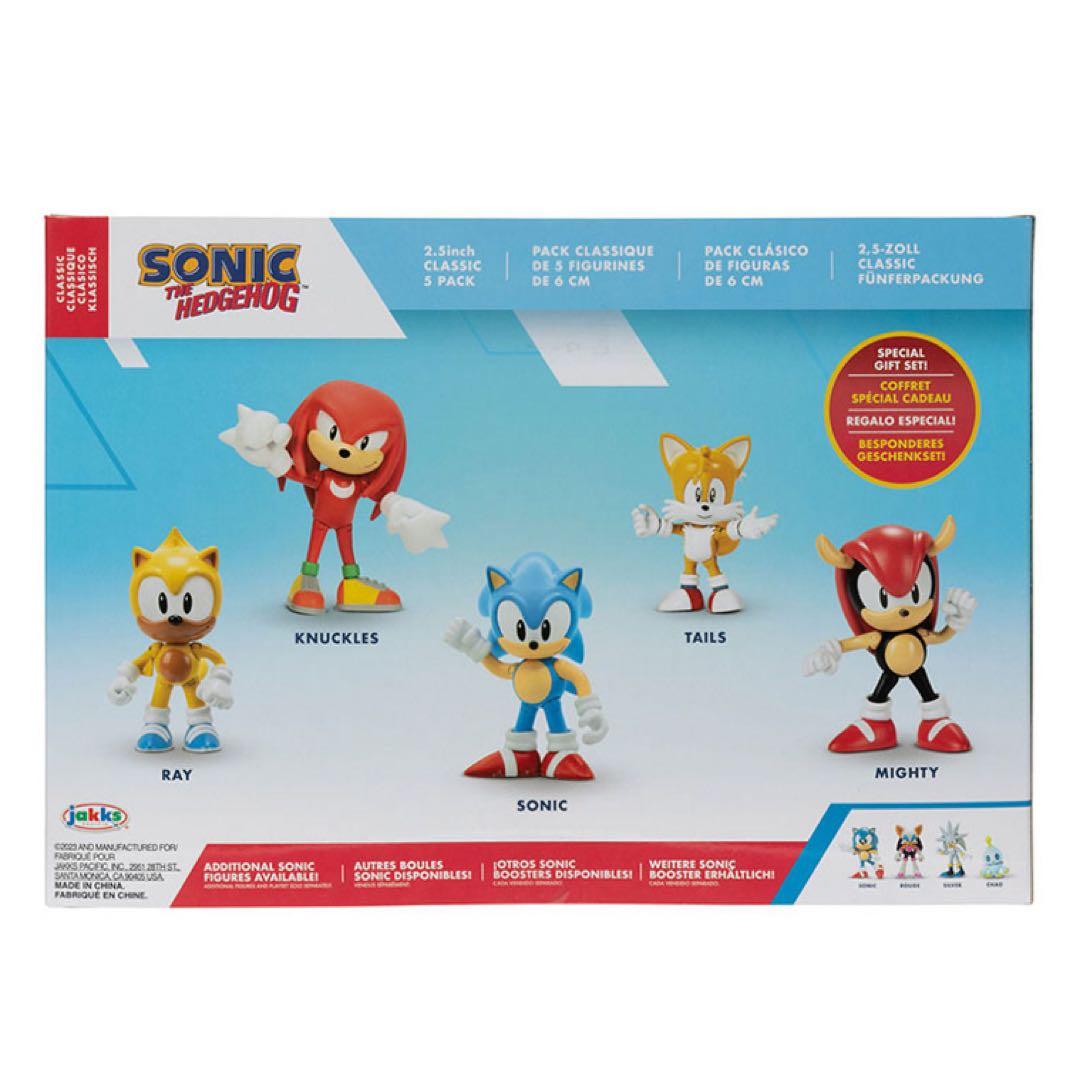 ソニック・ザ・ヘッジホッグ』【2.5インチ・フィギュア】5体セット