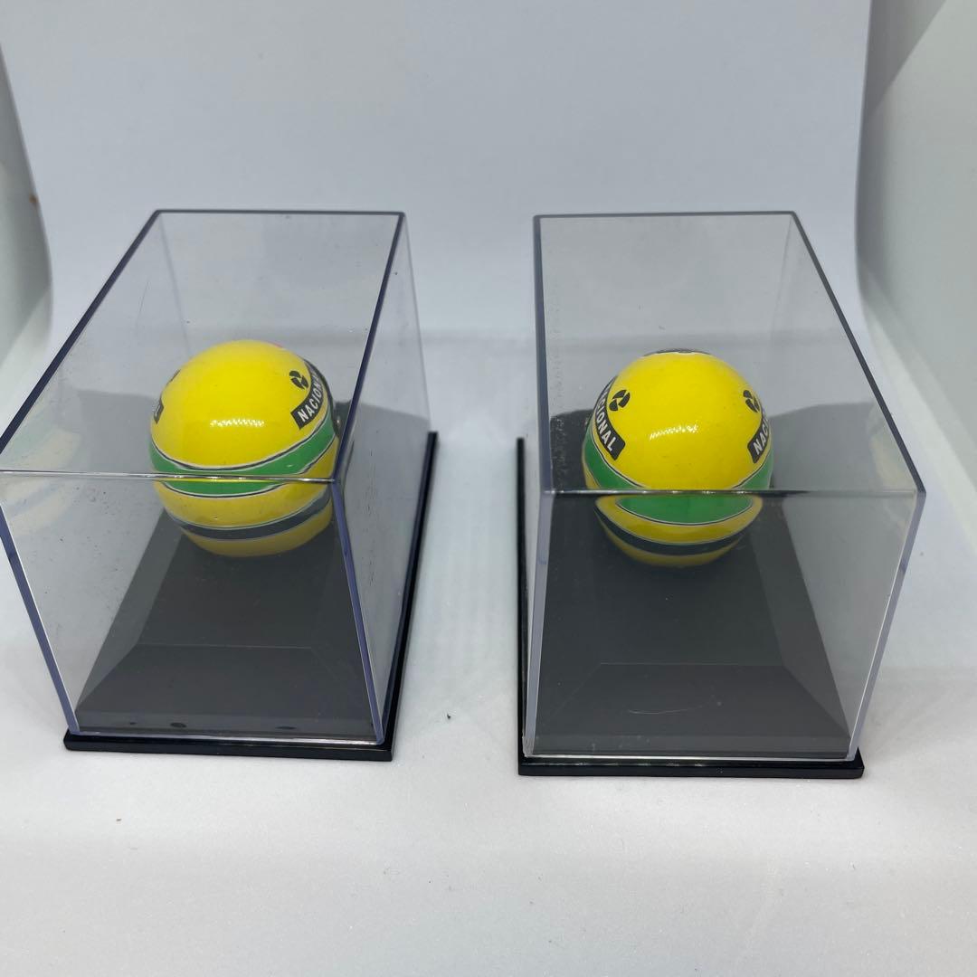 Ayrton Senna ミニチュアヘルメット 1991 1994 箱無し。 - メルカリ