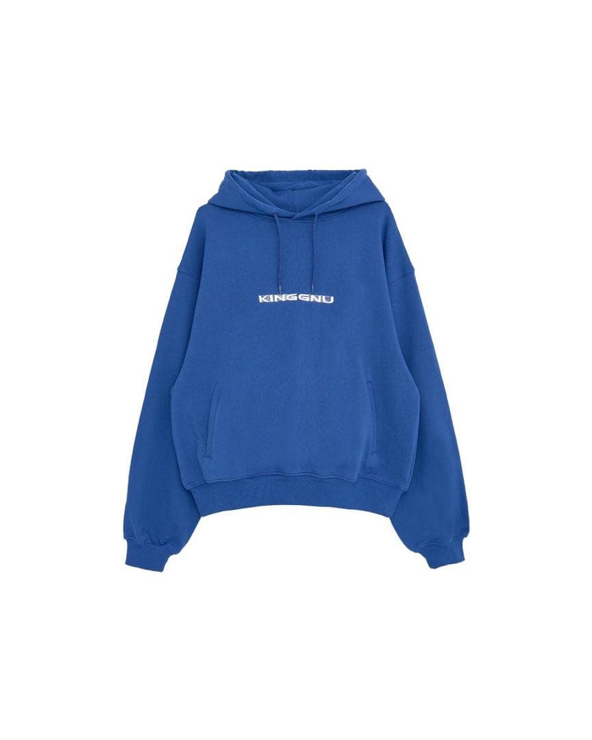 King Gnu フーディ KG IS DEAD HOODIE ブルー Mサイズ - メルカリ