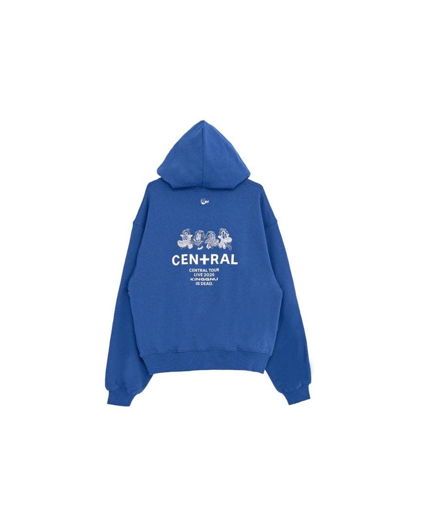 King Gnu フーディ KG IS DEAD HOODIE ブルー Mサイズ - メルカリ