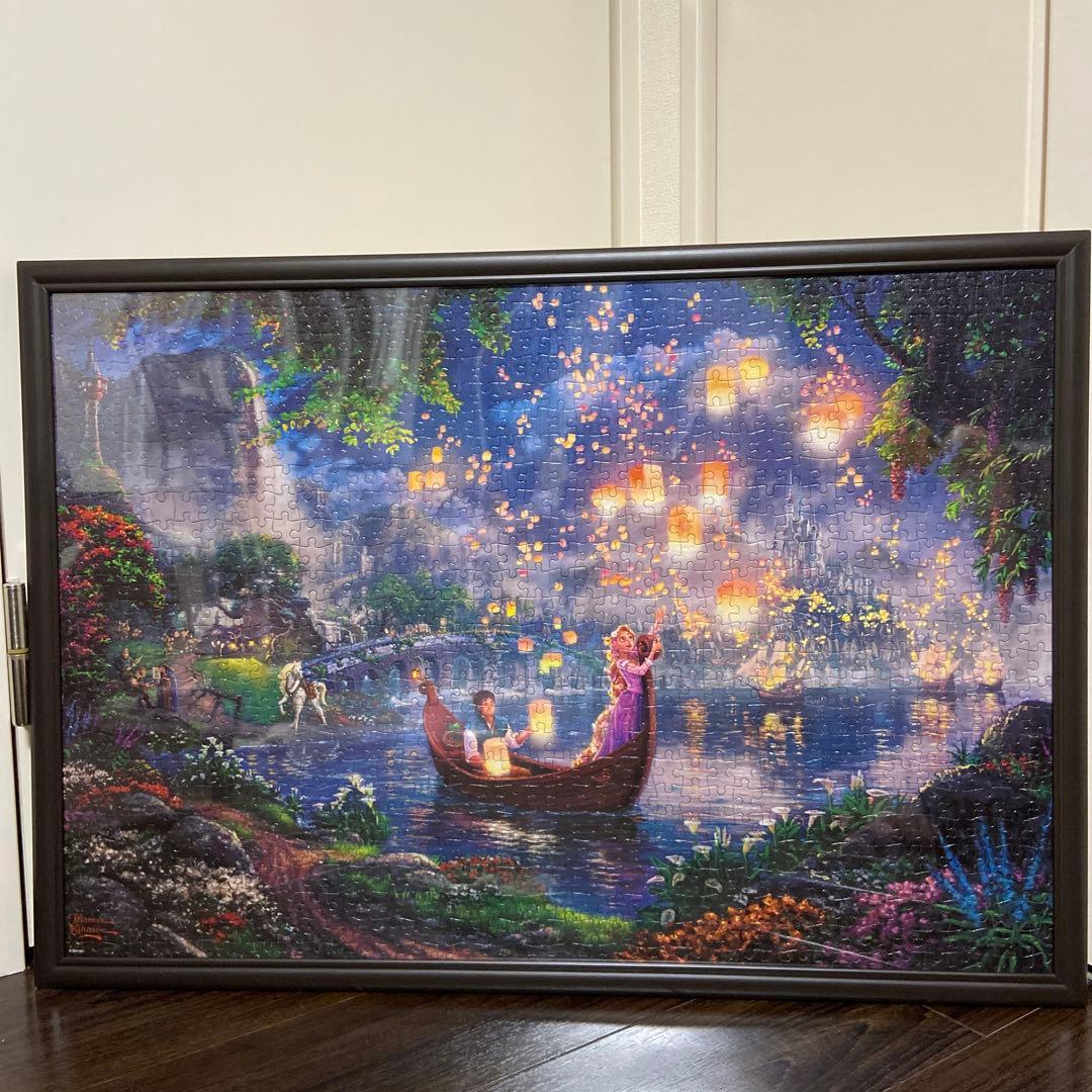 ディズニー 塔の上のラプンツェル 1000ピースパズル 完成品 - メルカリ