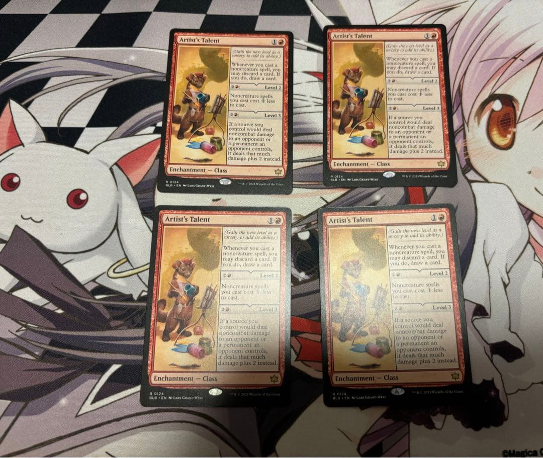 美術家の才能/Artist's Talent 英 4枚セット ミントモール / MINT GAMES MTG(東日本橋) / 【BLB】【ENG】【Foil