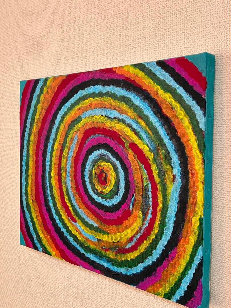 抽象アクリル画　インテリア 抽象画 【ホタル】 原画 絵画 アート アクリル画 インテリア 送料無料