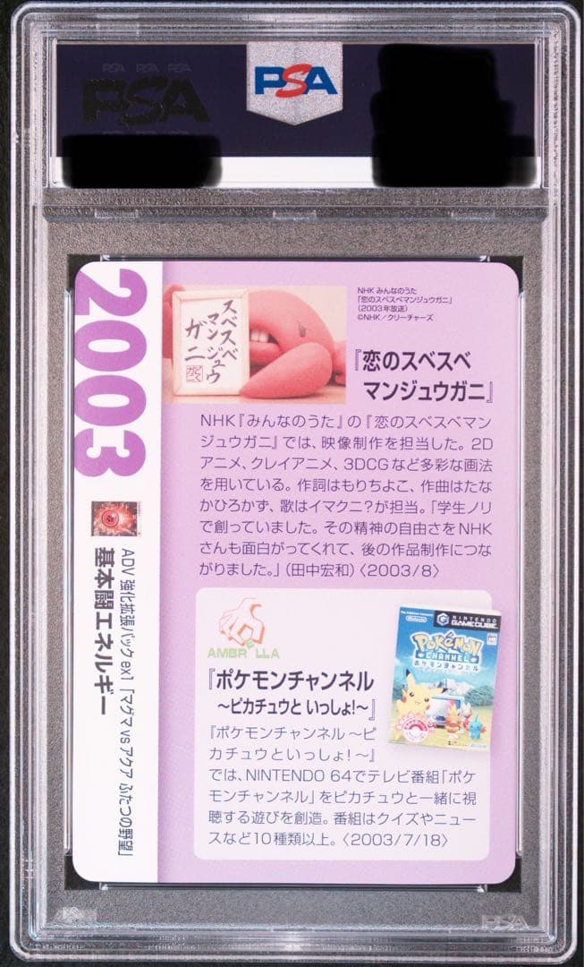 PSA10/おまけ付き】基本 闘エネルギー クリーチャーズデッキ 25th