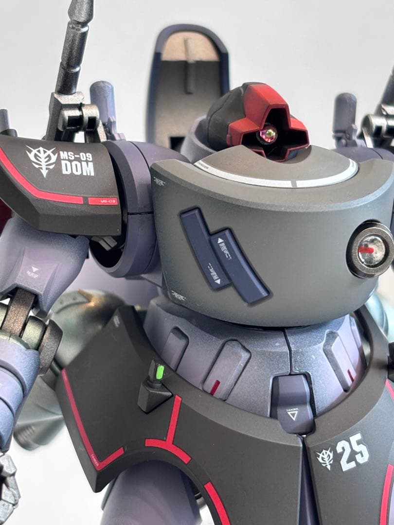 【1/25まで値引き！】HG 1/144 リック・ドム(GQ) 全塗装完成品 HG 1/144 リック・ドム(GQ) 塗装完成品 - メルカリ