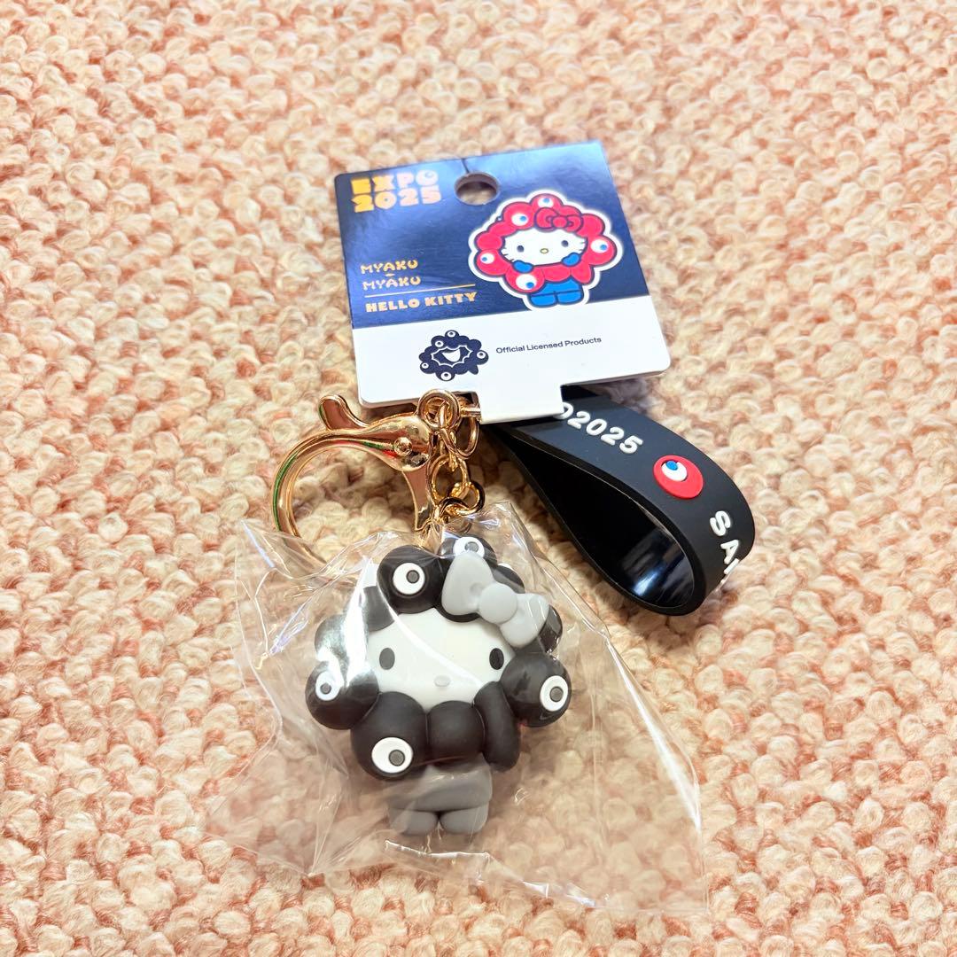 黒ミャクミャク　サンリオ　ハローキティ ハローキティ サンリオ 大阪・関西万博 ミャクミャクなりきり