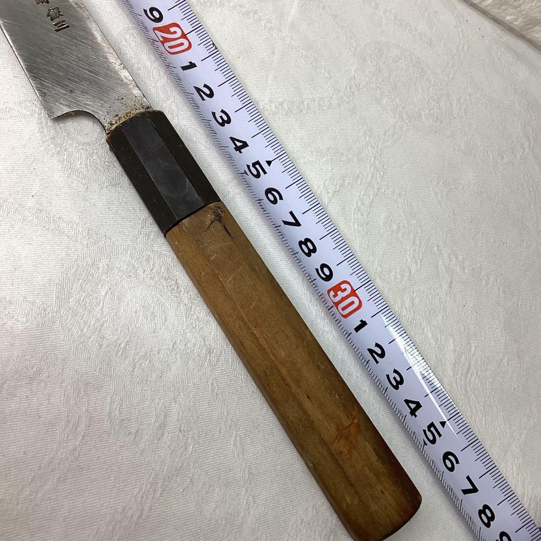 Laboさん専用 柳刃包丁 源昭忠 本鍛錬 銀三 刃渡り21cm 鋼 - メルカリ