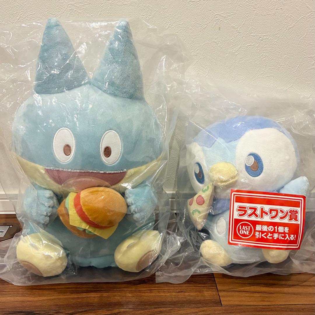 ポケピース 1番くじ A賞、ラストワン賞 ポッチャマ ゴンベ ポケモン