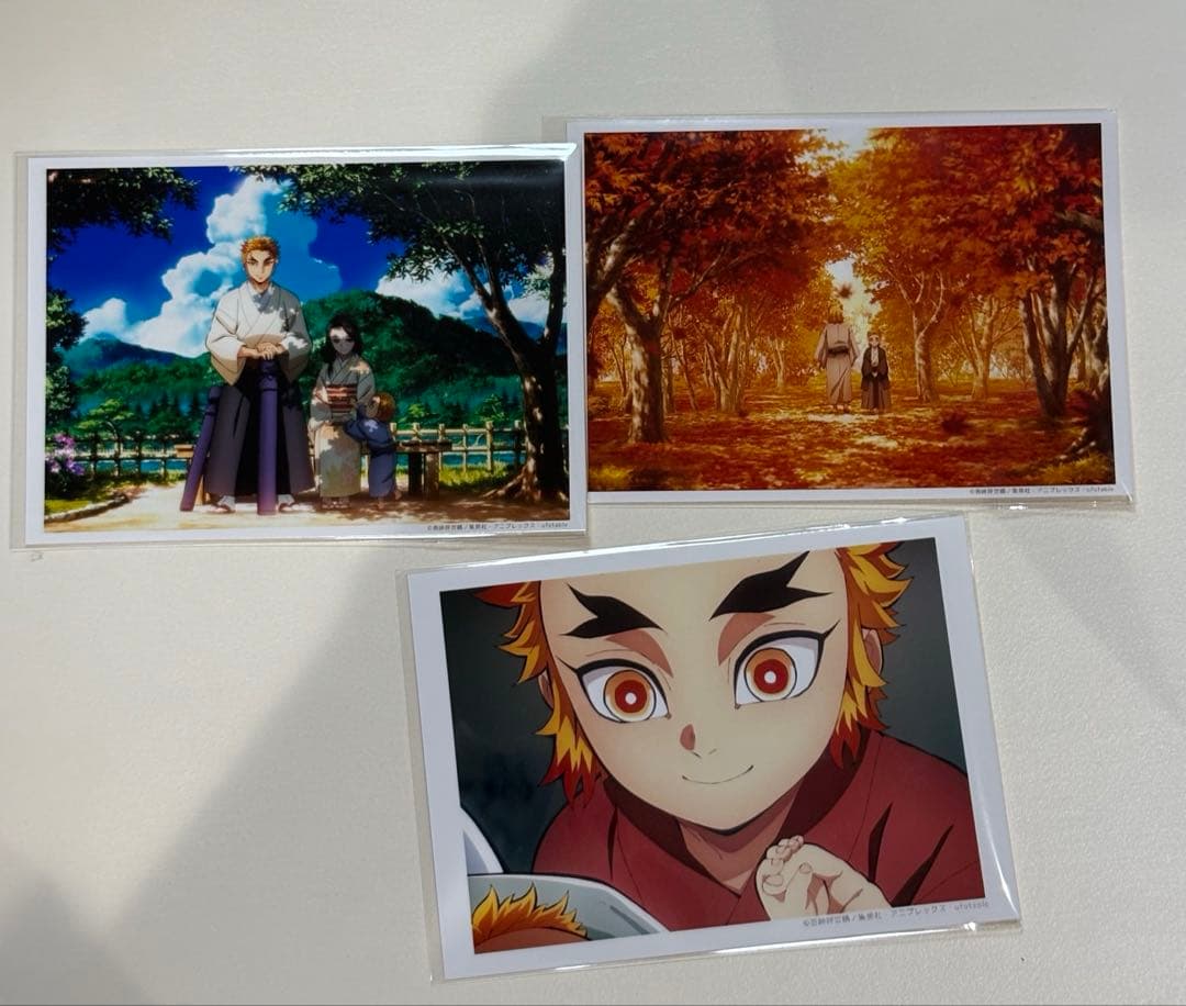 鬼滅の刃 刀鍛冶の里編＆無限列車編 ランダム場面写ブロマイド『煉獄杏