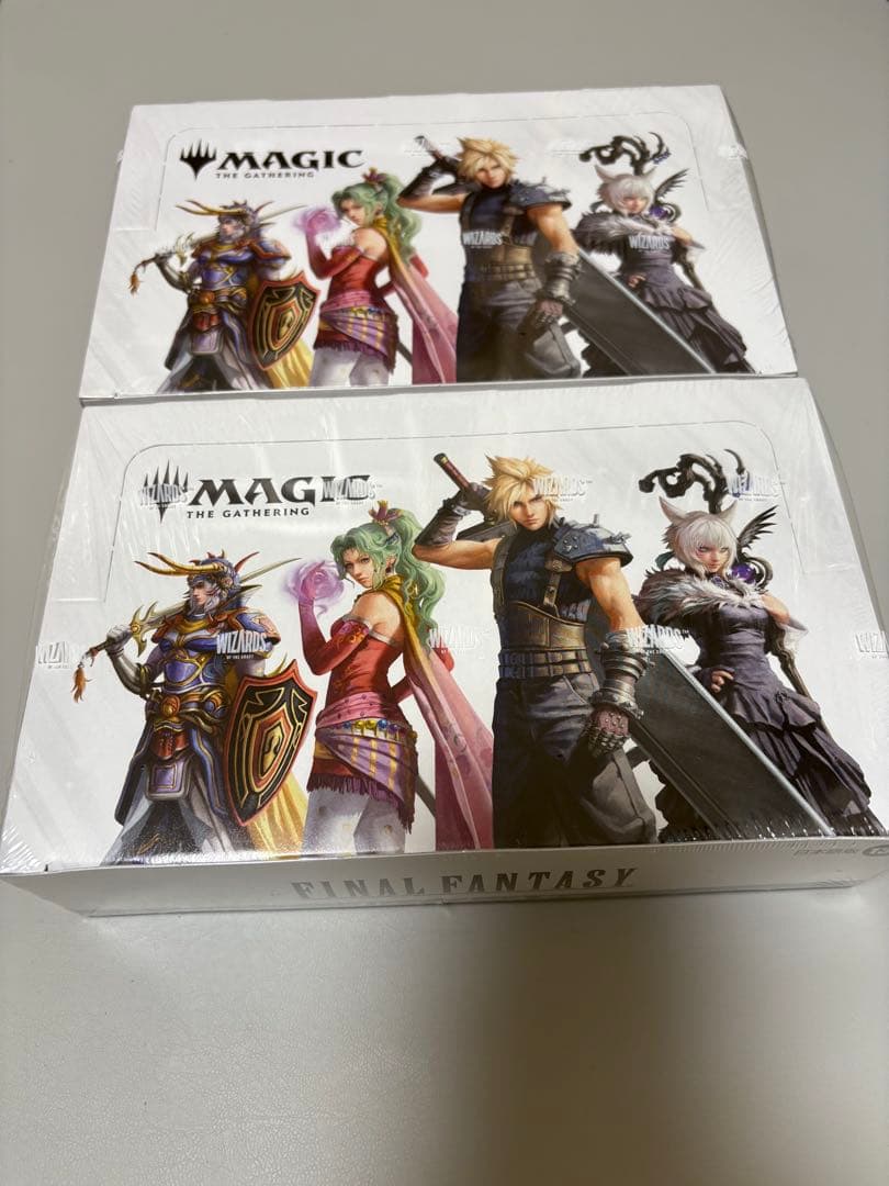 ファイナルファンタジー プレイブースター2BOX 日本語版 シュリンク付