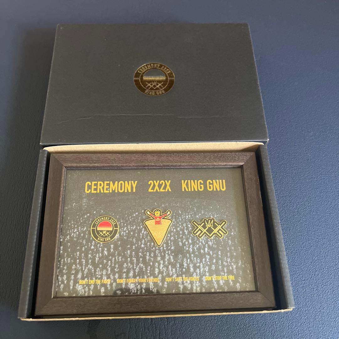 KING GNU CEREMONY 2X2X バッジセット - メルカリ
