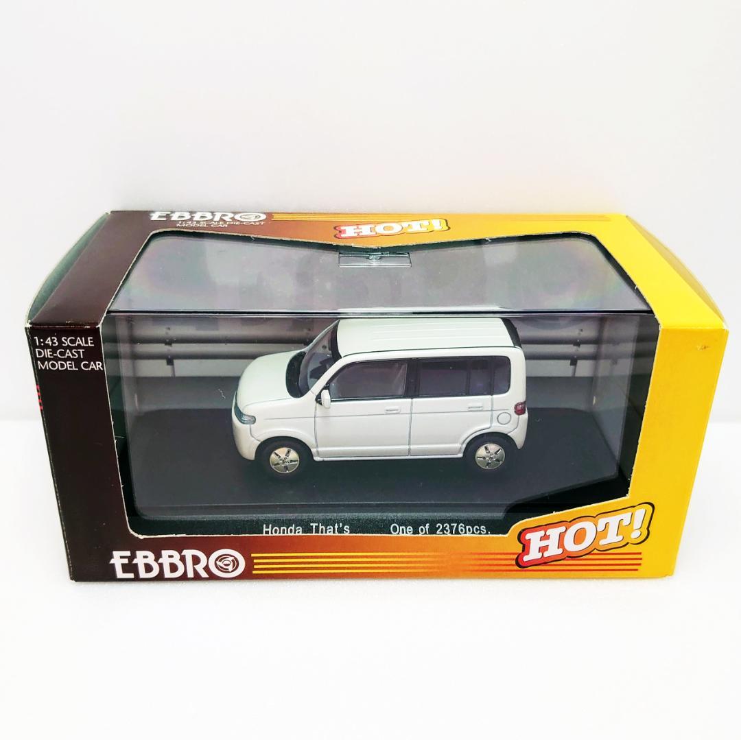 未使用》EBBRO ホンダ ザッツ HONDA That's ミニカー 白 - メルカリ