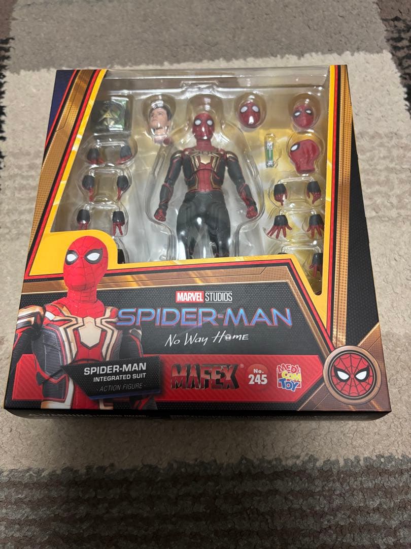 MAFEX スパイダーマン インテグレーテッドスーツ No.245｜メディコム