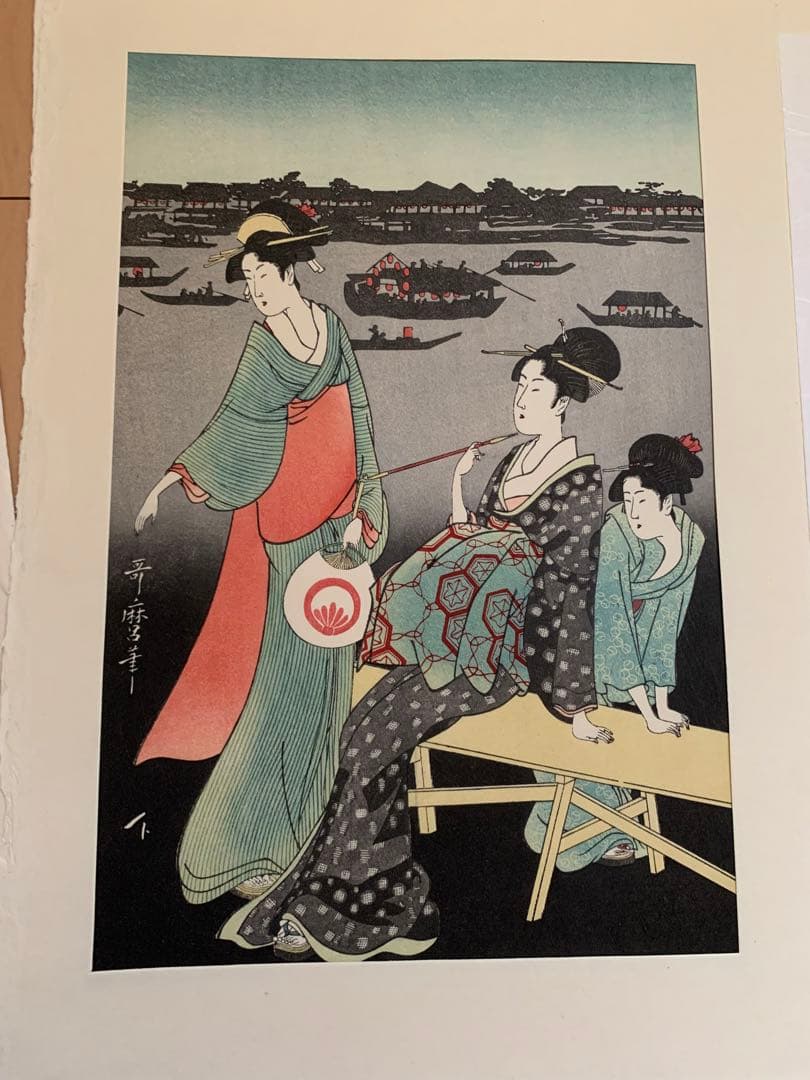 喜多川歌麿　14作品　浮世絵コレクション m96186015630_1.jpg?1723256369