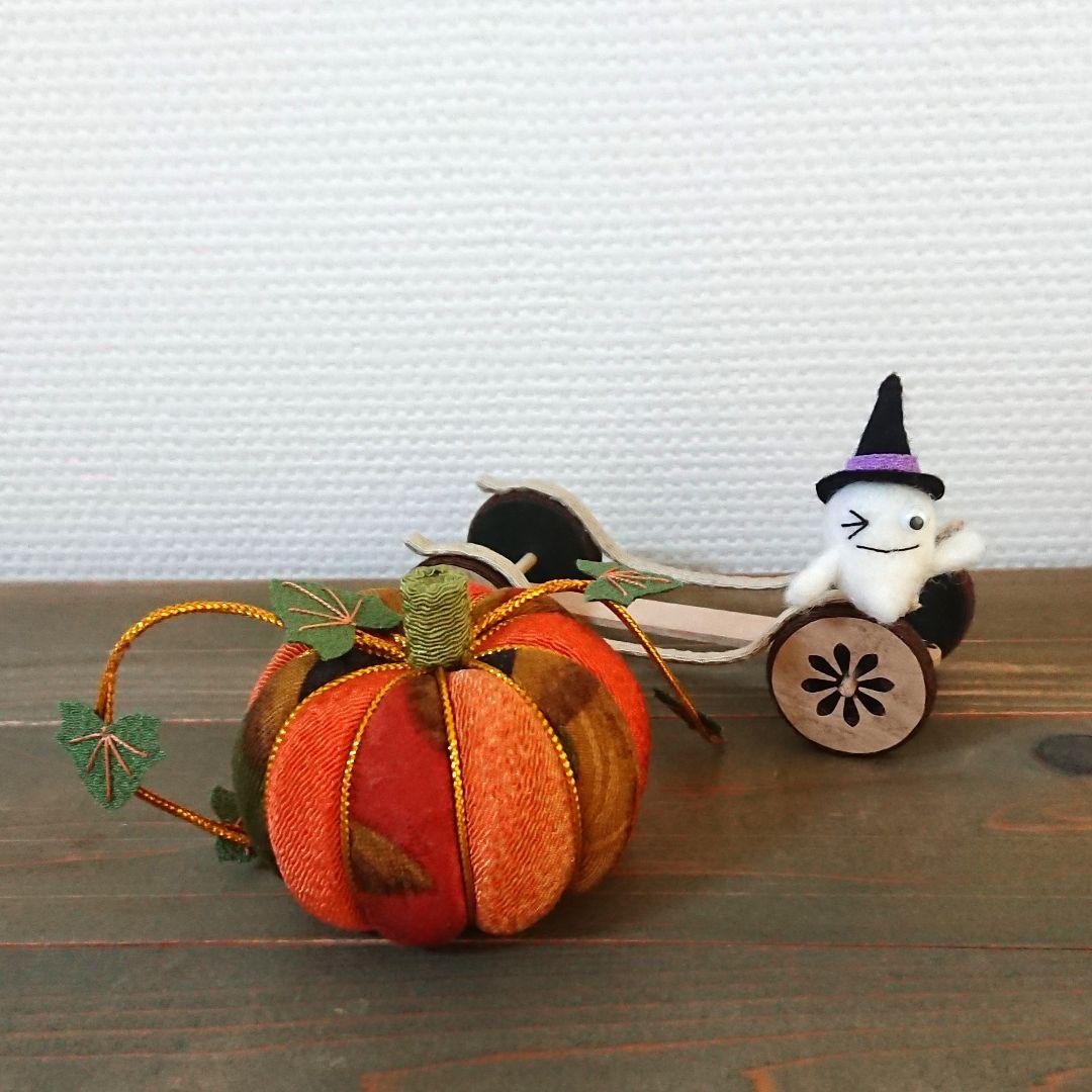 Momo mom様】ハロウィン飾り かぼちゃの馬車 特注 ハンドメイド 【Momo