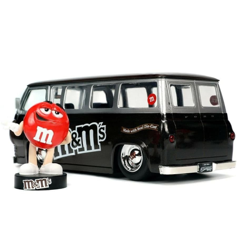 Jada 1/24 M&M's レッド&1965 フォードエコノライン 8/14 - メルカリ