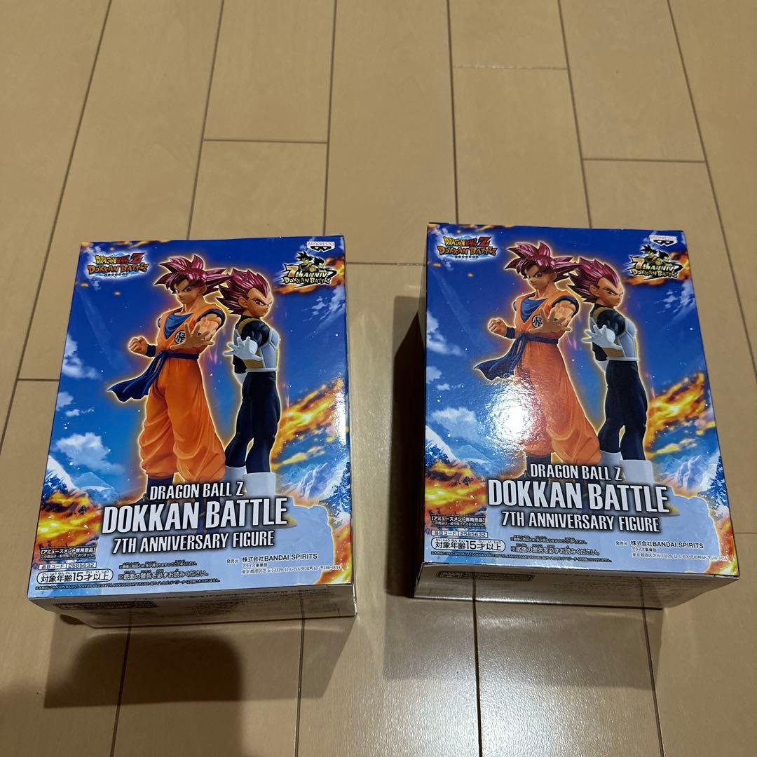 ドラゴンボールZ ドッカンバトル 7周年フィギュア 2個セット - メルカリ